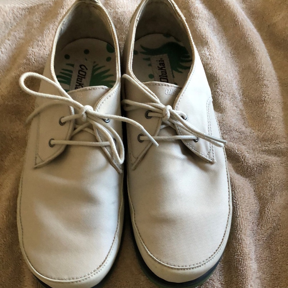Men's OluKai leather/ mesh casual shoes
